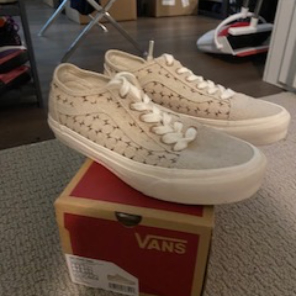 VANS Women's 7.0/Men's 5.5. Old Skool: Eco Theory Checkerboard NEW